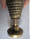 WW 1 Artisanat De Tranchees Travail De Poilu Coquetier Petit Vase Cuivre - 1914-18