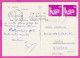 293761 / Spain - Barcelona - Cathedral Flower Shop PC 1986 USED 20+20Pta King Juan Carlos I  Flamme "CONSIGNE EN SUS - Storia Postale