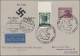 Österreich - Privatganzsachen: 1938 (8.4.-11.4.), Zwei Postkarten Mit Wertstempe - Autres & Non Classés