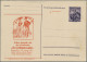 Delcampe - Österreich - Privatganzsachen: 1950, Fünf Ganzsachenkarten Trachten 30 Gr. Viole - Andere & Zonder Classificatie
