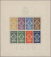 Portugal: 1940/44 The First Two Souvenir Sheets Plus 1944 S/s 'Avelar Brotero', - Unused Stamps