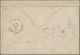 Russia: 1868 Cover From Archangelsk To Neustadt, Germany Franked By 1866 1k., 3k - Cartas & Documentos