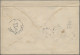 Russia: 1868 Cover From Archangelsk To Neustadt, Germany Franked By 1866 1k., 3k - Lettres & Documents