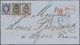 Russia: 1869 Entire From Moscow To Lyon Via Prussia, Franked By 1866 3k., 5k. An - Storia Postale