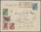 Russian Post In China: 1911, 20c. Rate On Registered Cover From "SHANGHAI 18.1.1 - Chine