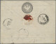 Russia - Postal Stationary: 1866, Envelope 10 K. Used From "VLADIKAVKAS 17 FEB 1 - Entiers Postaux