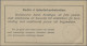 Sweden - Postal Stationery: 1918/19 Military Reply Coupon For Åland, Fine Mint. - Postwaardestukken