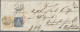 Schweiz: 1854/1862, 20 C Orange, Sog. Strubel, Links Und Unten Berührt, Rechts ü - Cartas & Documentos
