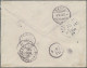 Schweiz - Portomarken: 1883-84 Vier Ungenügend Frankierte Briefe Aus Elberfeld ( - Portomarken