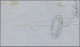 Spain: 1861/1865, Four Ship Letters Of Same Correspondence From Valencia To Mars - Cartas & Documentos