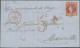 Delcampe - Spain: 1861/1865, Four Ship Letters Of Same Correspondence From Valencia To Mars - Briefe U. Dokumente