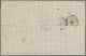Spain: 1877 Folded Cover From Barcelona To Constantinople Dated '2 May 1877', Fr - Lettres & Documents