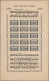Czechoslowakia: 1934, 'National Anthem' 1k. And 2k. Both As Miniature Sheets Of - Ongebruikt