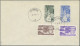 Turkey: 1954, European Council, Complete Set On Unaddressed F.d.c. "ISTANBUL 8.8 - Oblitérés