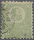 Hungary: 1871 'Franz Josef' LITHOGRAPHED 3k. Green, Used And Cancelled By Part C - Gebraucht