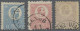 Hungary: 1871 'Franz Josef' LITHOGRAPHED 5 Kr Red To 25 Kr Violet, Four Values N - Usado