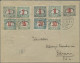 Hungary: 1919, Set Of Six Envelopes, Locally Addressed, Each With Multiple Stamp - Debreczin