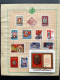 Delcampe - RUSSIA USSR SPECIAL FOLDER WITH 74 STAMPS & 6 SHEETS THEME LENIN HINGED ON PAGES SOVJET UNIE CCCP SOVIET UNION - Andere & Zonder Classificatie