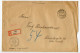 Germany 1935 Registered Cover & Document; Melle - Finanzamt (Tax Office) To Schiplage - Cartas & Documentos