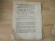 1767 ARREST COUR DES COMPTES PROVENCE EXTRAIT DU REGISTRE - Historische Dokumente