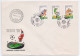 Soccer World Championship, Mexico 86, Football, Sports, Game, Pictorial Cancellation IMPERF Stamps Hungary FDC 1986 - 1986 – México