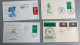 11 Enveloppes Premier Jour :  Europa  (1959/71 Avec 14 Timbres Europa) & 2 Cartes Europa (Timbre Bleu & Timbre Rouge - 1 - Other & Unclassified