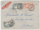 Lettre Saint Louis Du Sénégal Avec Contrôle Postal Pour Bordeaux, 1939 - Lettres & Documents