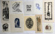 Delcampe - Lot Avec 168 Ex-libris. Lot With 168 Exlibris And Bookplates - Ex Libris