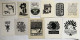 Delcampe - Lot Avec 168 Ex-libris. Lot With 168 Exlibris And Bookplates - Ex-Libris