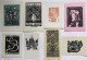 Delcampe - Lot Avec 168 Ex-libris. Lot With 168 Exlibris And Bookplates - Ex Libris