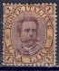 Italien 1889 - König Umberto I., Nr. 53, Gefalzt * / MLH - Nuovi