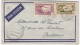 Lettre Saint Louis Du Sénégal Avec Contrôle Postal Pour Bordeaux, 1940 - Brieven En Documenten