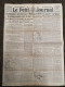 LE PETIT JOURNAL 12 Avril 1918 - Le Petit Journal