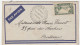 Lettre (Saint Louis Du Sénégal) Sans Oblitération Avec Contrôle Postal Pour Bordeaux, 1940 - Covers & Documents