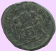 LATE ROMAN IMPERIO Follis Antiguo Auténtico Roman Moneda 3g/16mm #ANT2025.7.E.A - The End Of Empire (363 AD To 476 AD)