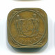 5 CENTS 1962 SURINAM NIEDERLANDE Nickel-Brass Koloniale Münze #S12665.D.A - Suriname 1975 - ...