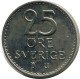 25 ORE 1973 SWEDEN Coin #AZ372.U.A - Suède