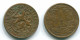 1 CENT 1965 ANTILLAS NEERLANDESAS Bronze Fish Colonial Moneda #S11123.E.A - Niederländische Antillen