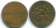 2 1/2 CENT 1965 CURACAO Netherlands Bronze Colonial Coin #S10192.U.A - Curacao