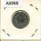 10 RAPPEN 1974 SUIZA SWITZERLAND Moneda #AX968.3.E.A - Other & Unclassified