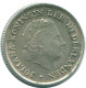 1/10 GULDEN 1963 ANTILLAS NEERLANDESAS PLATA Colonial Moneda #NL12497.3.E.A - Antilles Néerlandaises