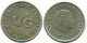 1/4 GULDEN 1967 NIEDERLÄNDISCHE ANTILLEN SILBER Koloniale Münze #NL11598.4.D.A - Niederländische Antillen