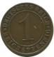 1 REICHSPFENNIG 1925 J ALEMANIA Moneda GERMANY #AE219.E.A - 1 Renten- & 1 Reichspfennig