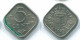 5 CENTS 1971 NIEDERLÄNDISCHE ANTILLEN Nickel Koloniale Münze #S12199.D.A - Antilles Néerlandaises