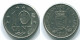 10 CENTS 1974 ANTILLAS NEERLANDESAS Nickel Colonial Moneda #S13492.E.A - Antilles Néerlandaises