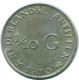 1/10 GULDEN 1970 ANTILLAS NEERLANDESAS PLATA Colonial Moneda #NL13061.3.E.A - Antilles Néerlandaises