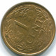 1 CENT 1968 ANTILLAS NEERLANDESAS Bronze Fish Colonial Moneda #S10806.E.A - Antilles Néerlandaises