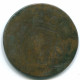1821 BATAVIA 1/2 STUIVER NETHERLANDS EAST INDIES SUMATRA Colonial Coin #S11845.U.A - Niederländisch-Indien