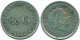 1/10 GULDEN 1966 NETHERLANDS ANTILLES SILVER Colonial Coin #NL12813.3.U.A - Niederländische Antillen
