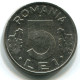 5 LEI 1992 ROUMANIE ROMANIA UNC Eagle Coat Of Arms V.G Mark Pièce #W11377.F.A - Rumania
